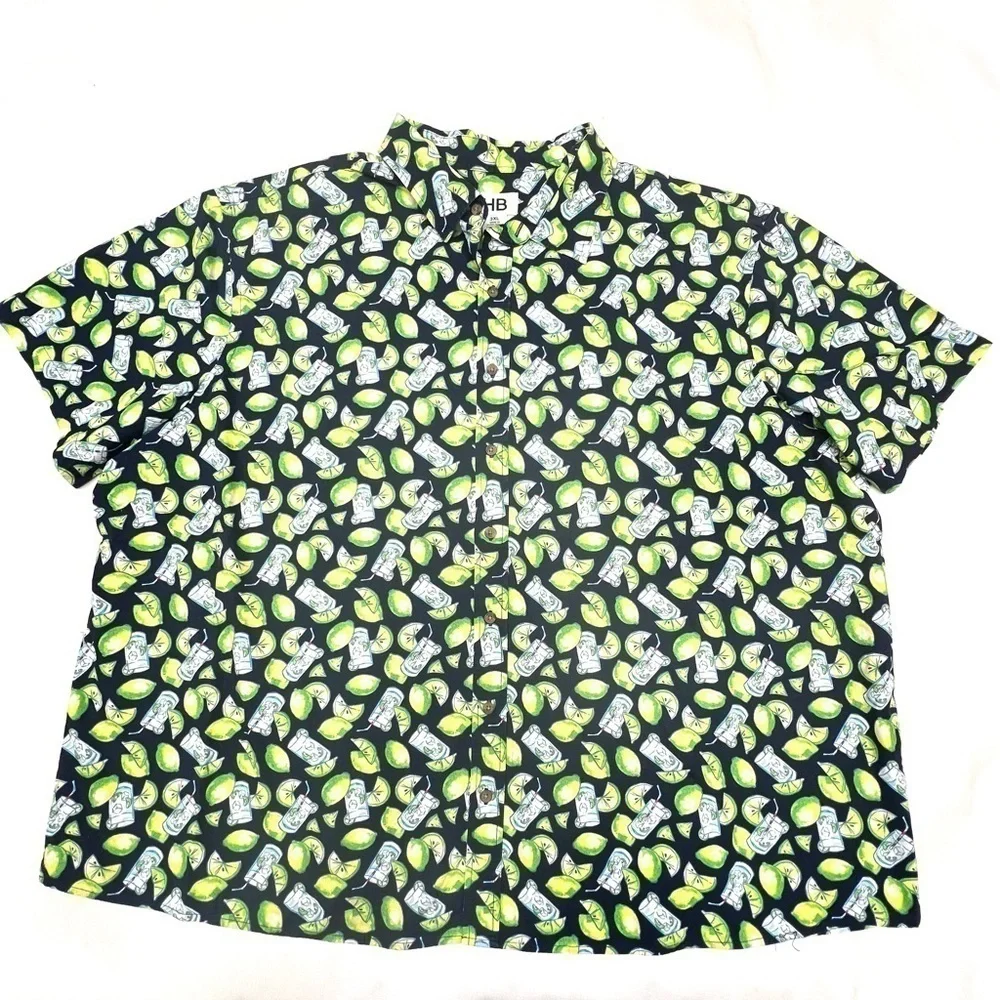 HB 3XL CASUAL BUTTON DOWN Short Sleeve